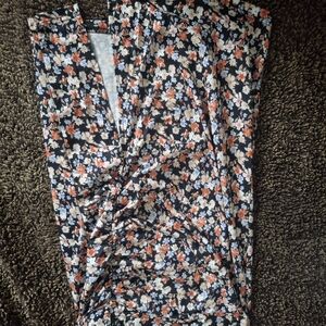 SHEIN Black Floral Dress